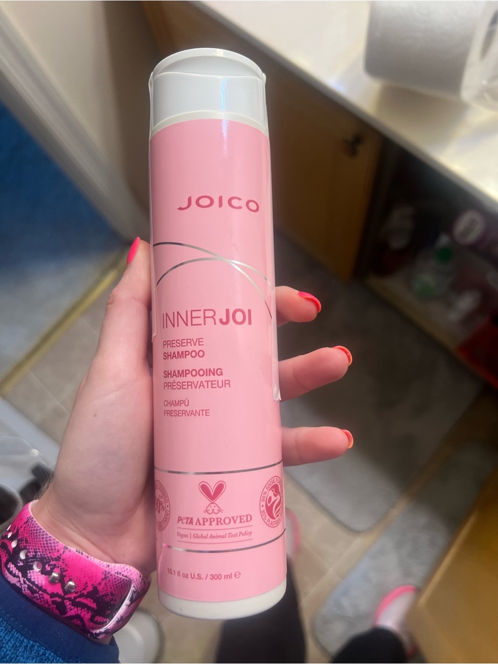 New in bottle Joico InnerJoi Preserve shampoo